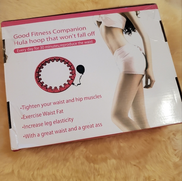 Good Fitness Companion Weighted Smart Hula Hoop - aqua blue - Picture 2 of 10
